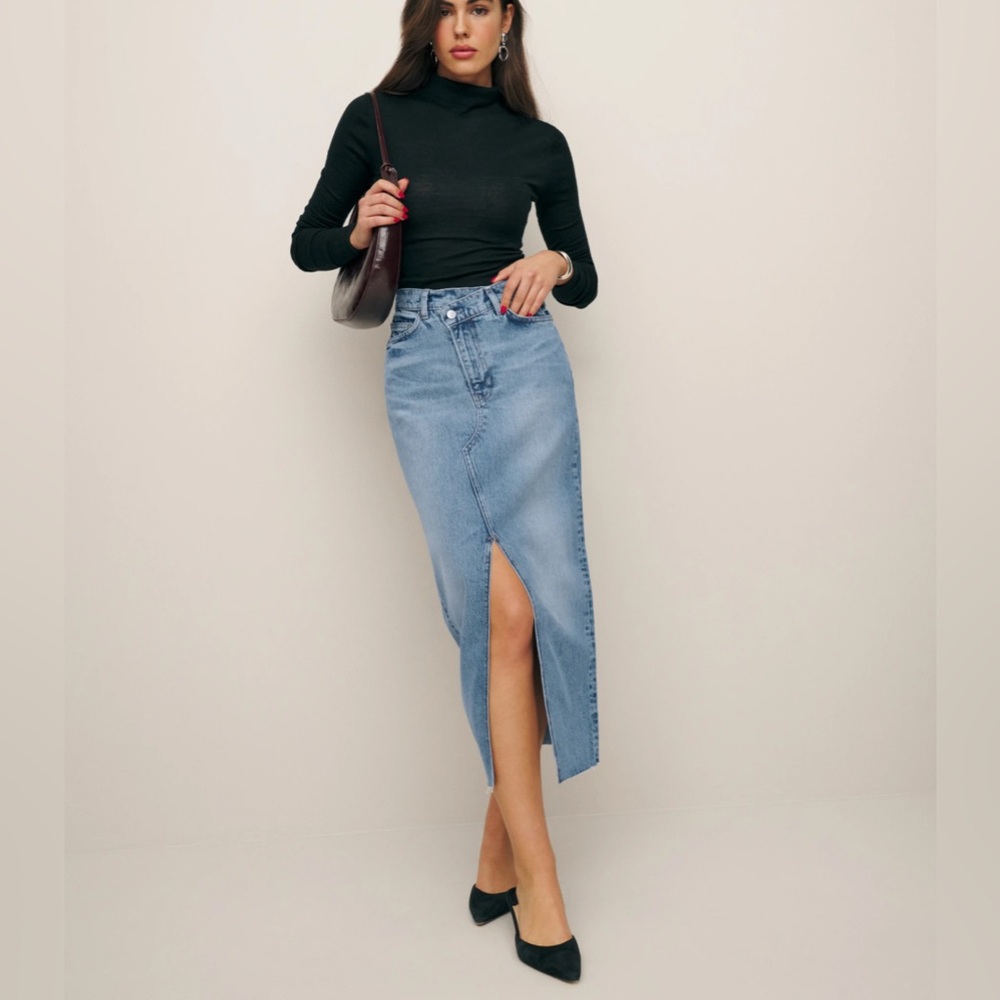Restoration Nila Long Denim Skirt Size 25